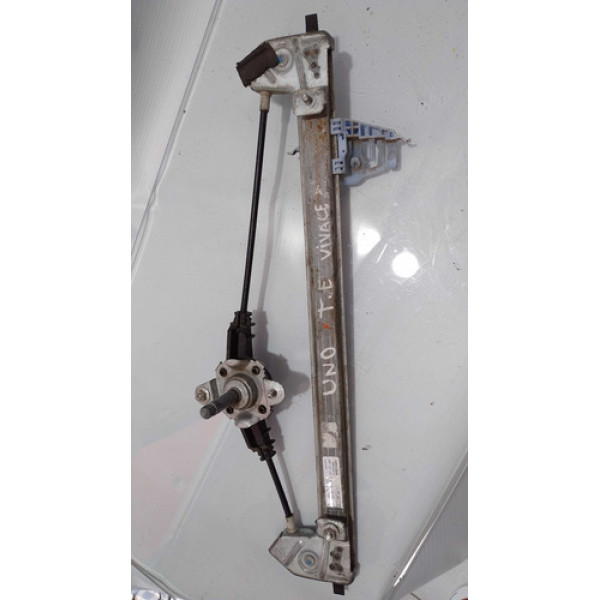 Máquina De Vidro Manual Traseira Esquerda Uno Vivace 2015