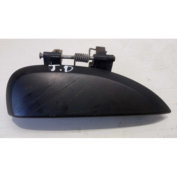 Maçaneta Traseira Direita Renault Sandero  - Preto - Traseira