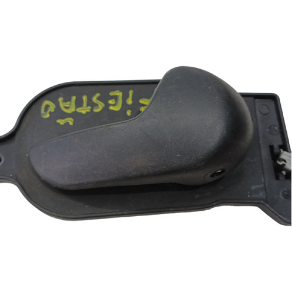 Maçaneta Interna Direito Dianteiro Ford Fiesta 2002 A 2014 Preto Dianteira/traseira