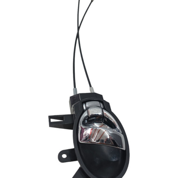 Maçaneta Externa Nissan March Traseiro Esquerdo  - Cromado - Traseira