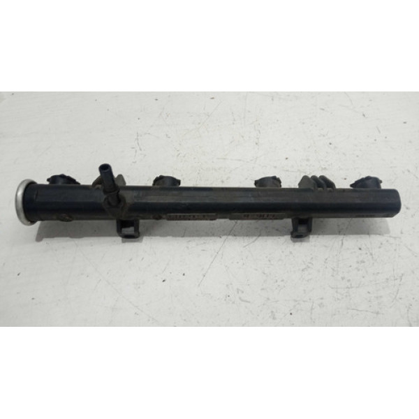 Flauta Bico Injetor Vw Gol Saveiro Fox 1.0 8v Flex G5 Ao G8