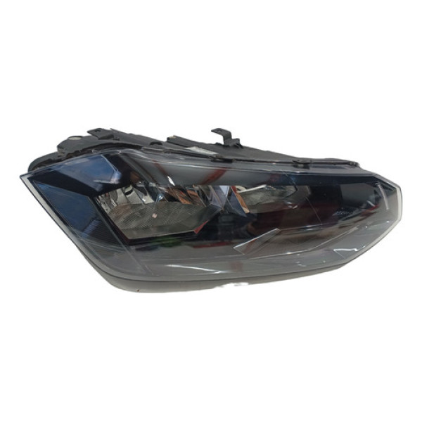 Farol Direito Friso Preto Polo/virtus 2017/2021 Original Direito