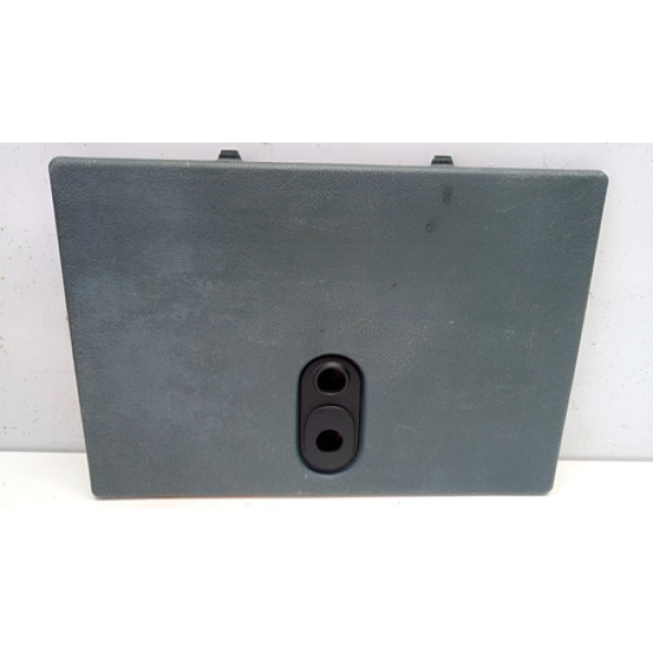 Tampa Banco Porta Objeto Scenic Renault 2002 Original Cinza