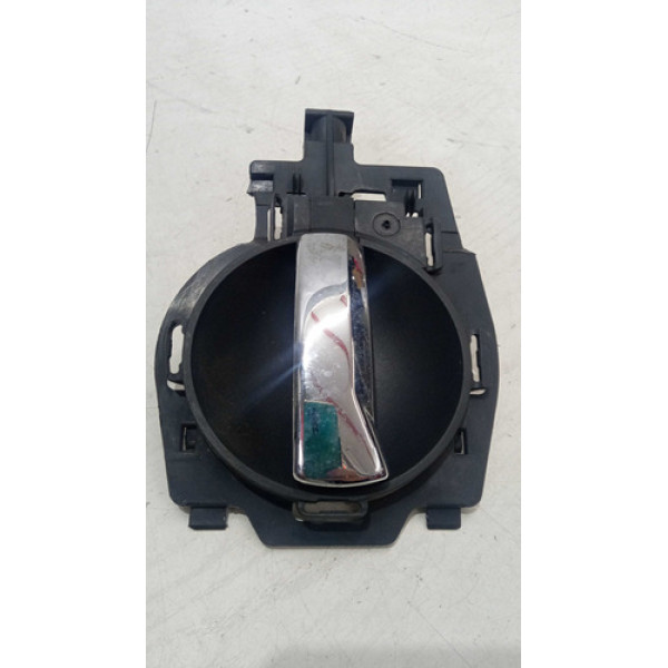 Maçaneta Interna Esquerdo Traseiro Di Citroen C3  Cromado Dianteira