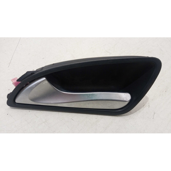 Maçaneta Interna Esquerdo Dianteiro Hyundai Hb20 2013 A 2019 Preto/cromado Dianteira