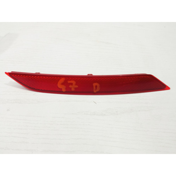 Refletor De Para-choque Vermelho Traseiro Direito Vw Gol Vermelho