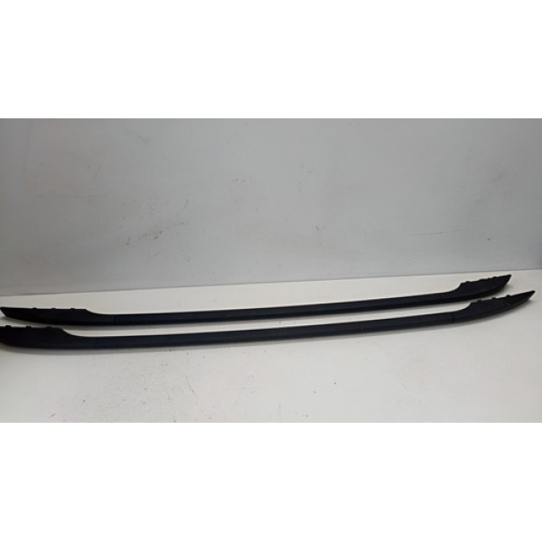 Par Travessa Rack Teto Fiat Idea 2006 2010 Original Preto