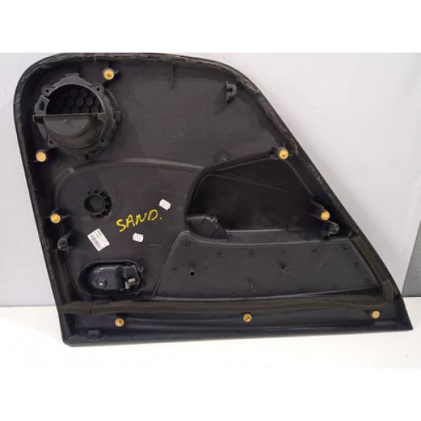 Forro Porta Traseiro Direito Renault Sandero Original Preto