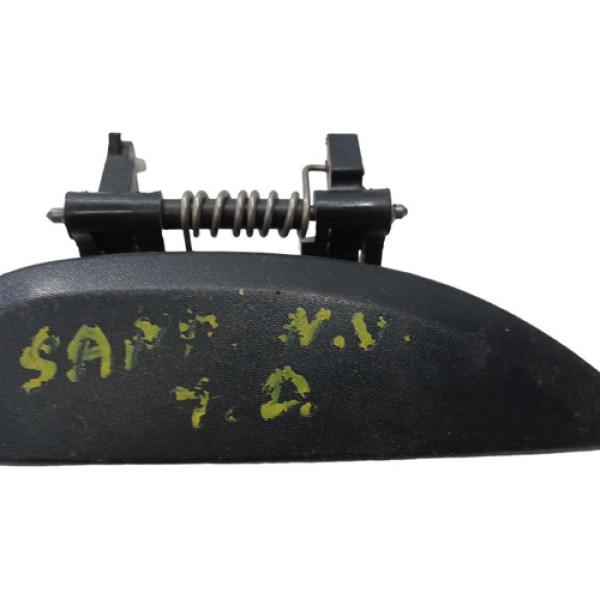 Maçaneta Externa Traseira Direita  Preto Traseira