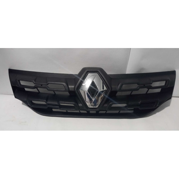 Grade Central Renault Kwid 2017 / 2019 Preto/cromado