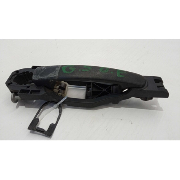 Maçaneta Externa Puxador Traseiro Porta Dire Fox 2004 A 2016 Preto Dianteira