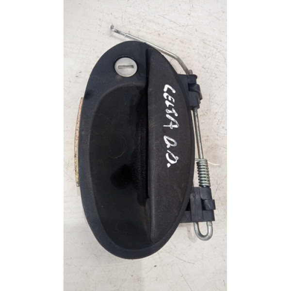 Maçaneta Externa Dianteiro Direito Lado Gm Celta 2010 A 2010 Preto Dianteira