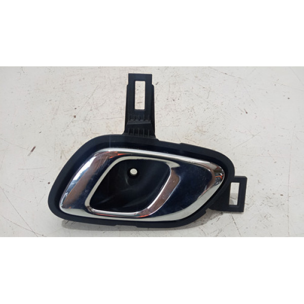 Maçaneta Interna Esquerdo Cromada Renault Kwid 17/20 Dianteira