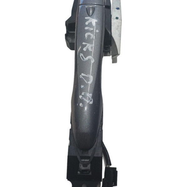 Maçaneta Externa Nissan Kicks Dianteiro Direito 2017 Cinza Dianteira