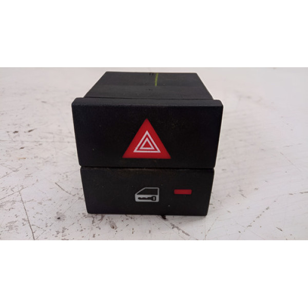 Botão Pisca Alerta Gm Vectra 2008 Original  Preto