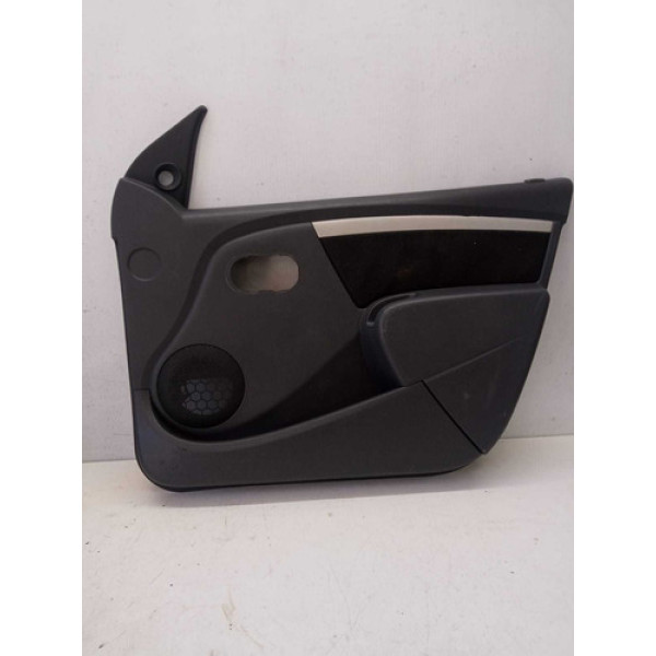 Forro Porta Dianteira Direita Renault Sandero 2014 Original Preto