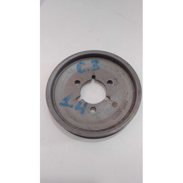 Polia Virabrequim Peugeot 206 307 Citroen C3 1.4 Original 