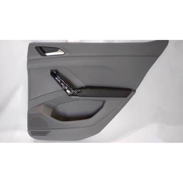 Forro Porta Traseiro Direito T-cross Ano 2020 Original Cinza