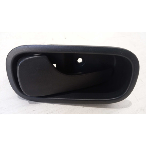 Macaneta Interna Esquerdo Dianteir Fiat Mobi Uno 2014 A 2020 Preto Dianteira