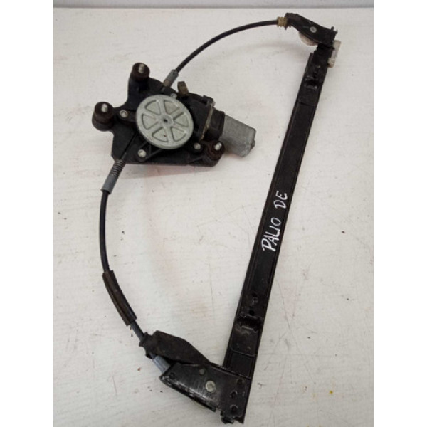 Maquina Vidro Motor Diant Esq Fiat Palio Siena 2006 Original