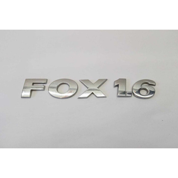 Emblema Volkswagen Fox 2010 A 2020 Original Cromado