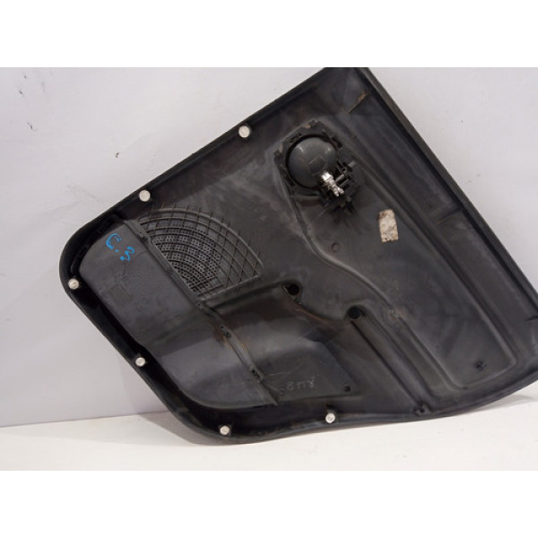 Forro Porta Traseiro Citroen C3 2003 A 2012 Preto