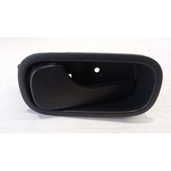 Macaneta Interna Esquerdo Dianteir Fiat Mobi Uno 2014 A 2020 Preto Traseira