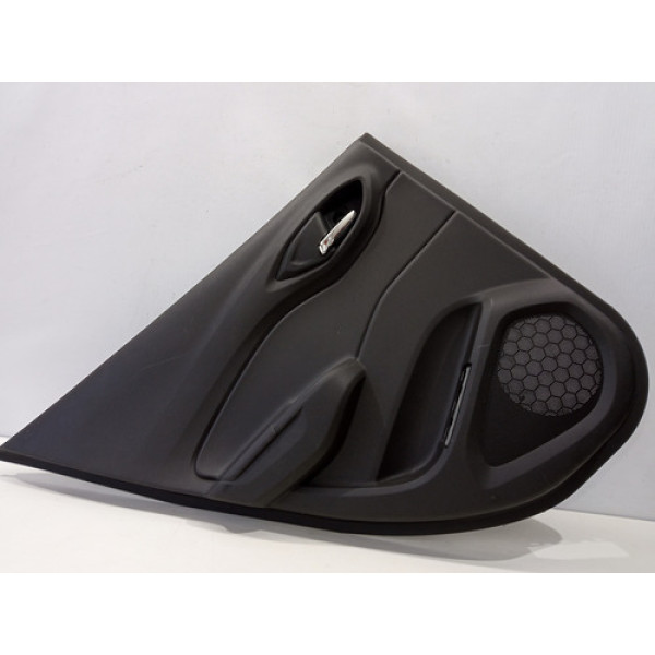 Forro Porta Traseiro Esquerdo Gm Onix Prisma 2016 A 2019 Preto