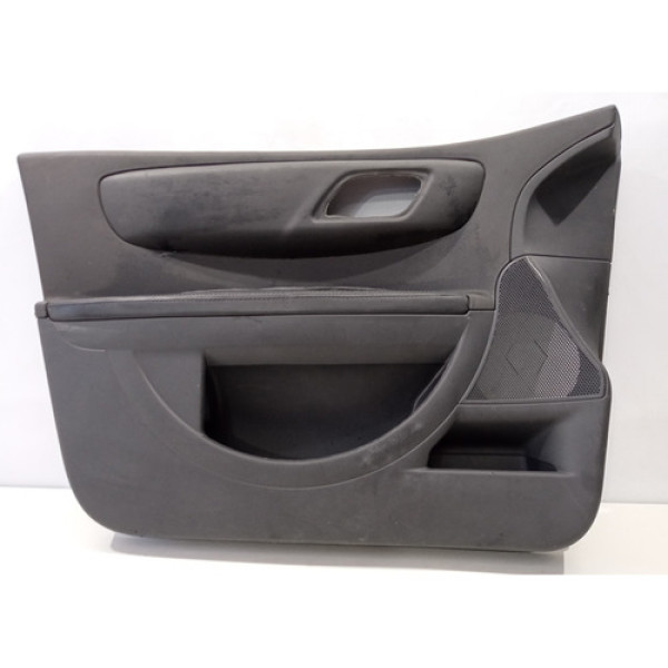 Forro Porta Dianteiro Esquerdo Citroen C4 Original Preto