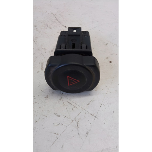 Botão Pisca Alerta Interruptor Logan 2008 - Preto