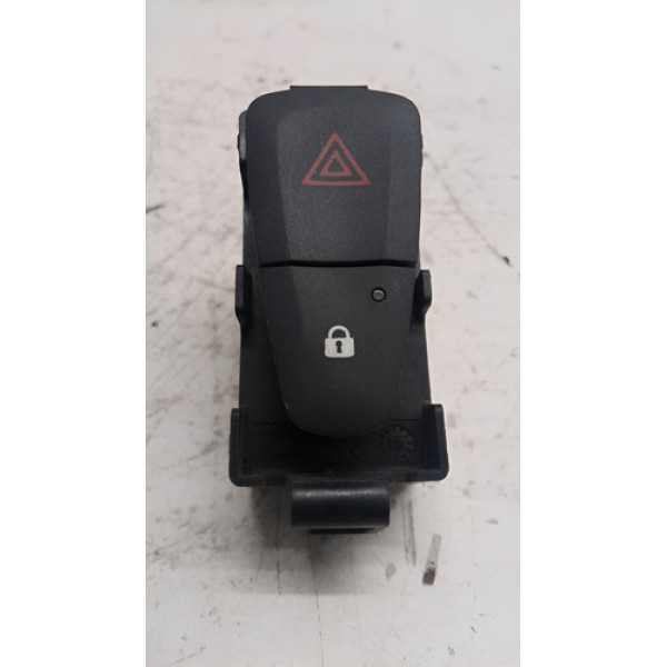 Botão De Alerta Do Renault Sandero 2015 Original  Preto