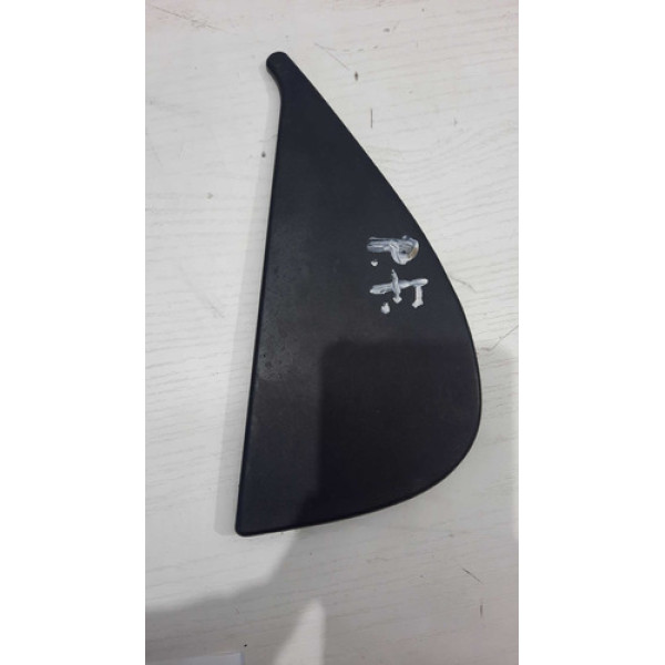 Acabamento Externo Porta Traseira Esquerda Palio 2015 V268 Preto Traseira Esquerdo