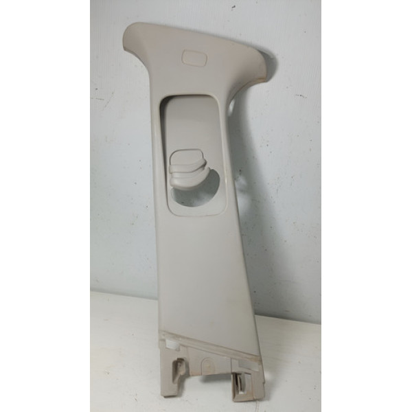 Acabamento Coluna Esq  Peugeot 307 2010 Cinza