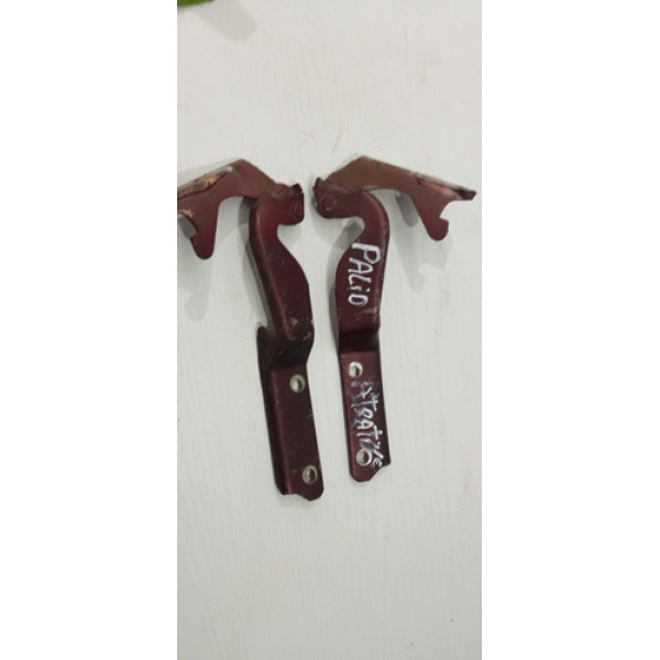 Par Haste Braço Capô Fiat Palio 2004 Original Usado