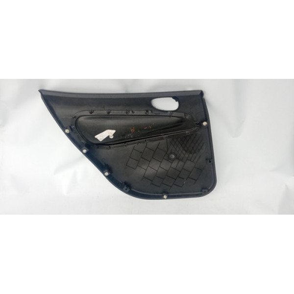 Forro Porta Traseira Direita Peugeot 207 2010 - 9683599177 Preto