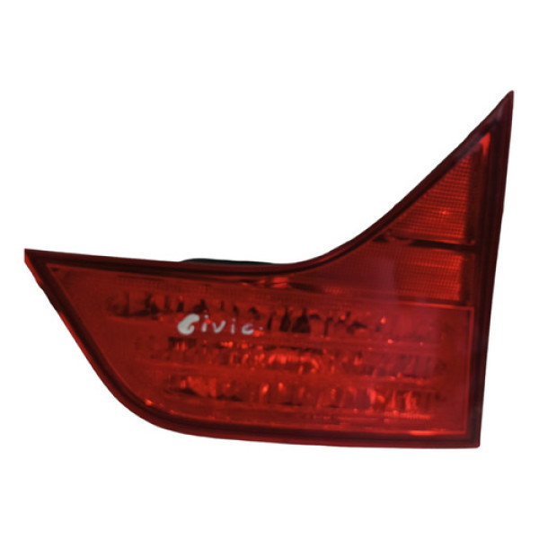 Lanterna Tampa Esquerdo  Honda Civic 2007 A 2011 Original Esquerdo Vermelho