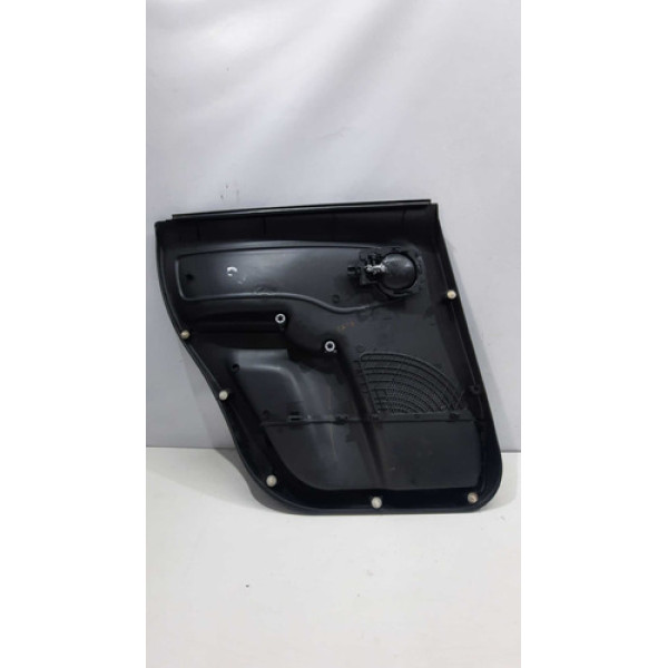 Forro Porta Traseira Direita Citroen C3 Glx 1.4 2006 Preto