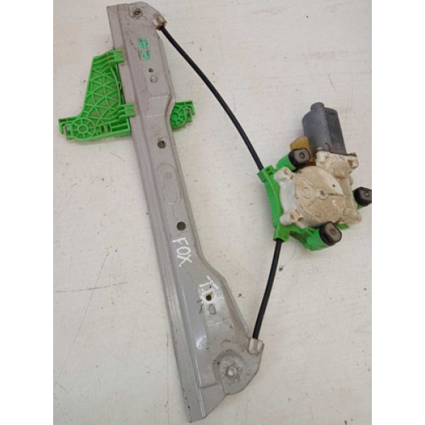 Maquina Vidro Tras Dir Elétrico Volkswagen Fox 2009 Original