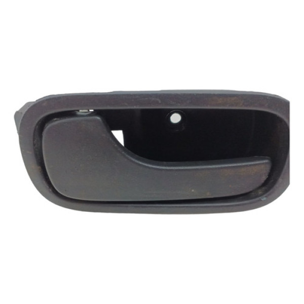 Maçaneta Interna Esquerdo Dianteiro Mob Fiat Uno 2010 A 2021 Preto