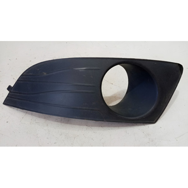 Moldura Farol Milha Renault Logan 2012 Até 2014 L Esquerdo - Cinza - Esquerdo