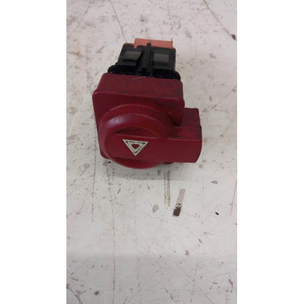 Botão Pisca Alerta Citroën C4 Pallas  2012 Original  Vermelho