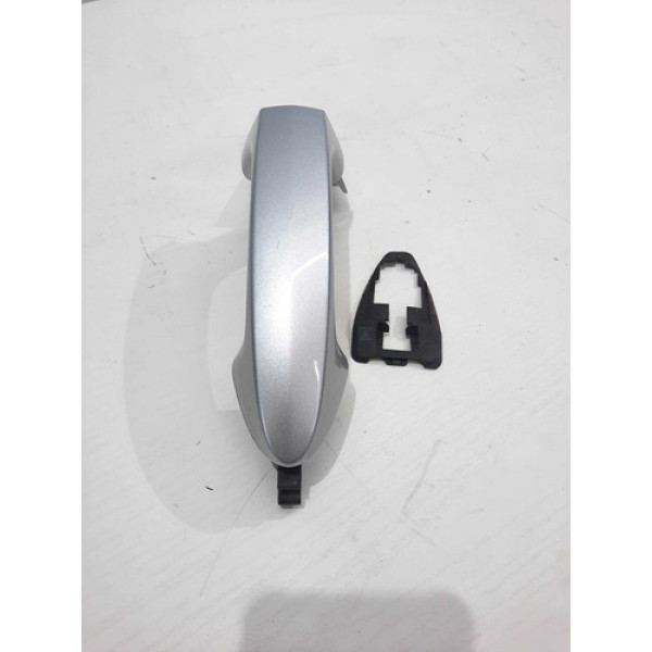 Maçaneta Externa Traseira Direita New Fiesta 2013 Á 2019 Cinza Traseira