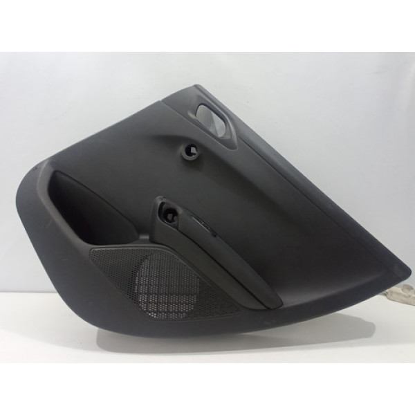 Forro Porta Traseira Lado Direito Peugeot 208 2019 Usado Preto