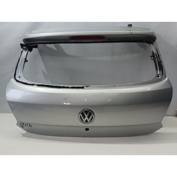 Tampa Traseira Volkswagen Gol 2013 A 2016 Original C/ Avaria Cinza