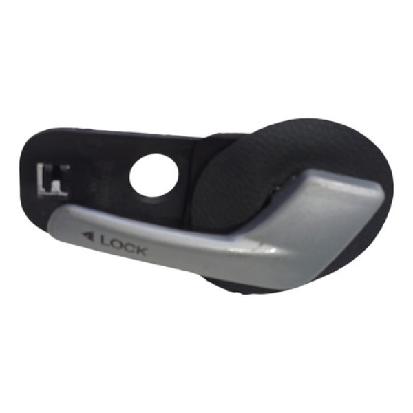 Maçaneta Interna Porta Traseiro Diant Fiat Palio 2008 A 2016 Preto Dianteira/traseira