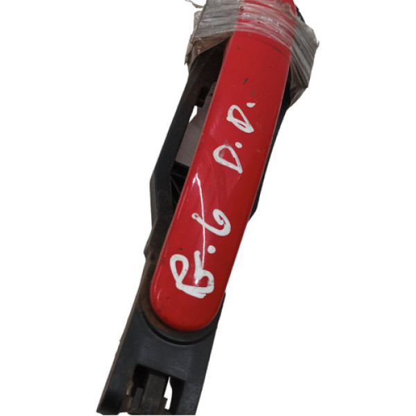 Maçaneta Externa Dianteiro Direito Traseiro Gol 2008 A 2020 Vermelho Dianteira