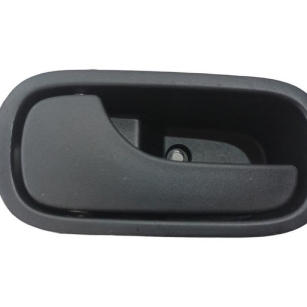 Maçaneta Interna Esquerdo Dianteiro Mob Fiat Uno 2010 A 2021 - Preto - Traseira