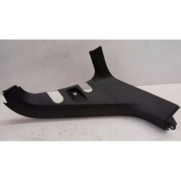 Moldura Caçamba Esq Fiat Strada 2019 Preto Preto