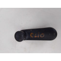 Manivela Vidro Porta Traseiro Clio Logan  Preto