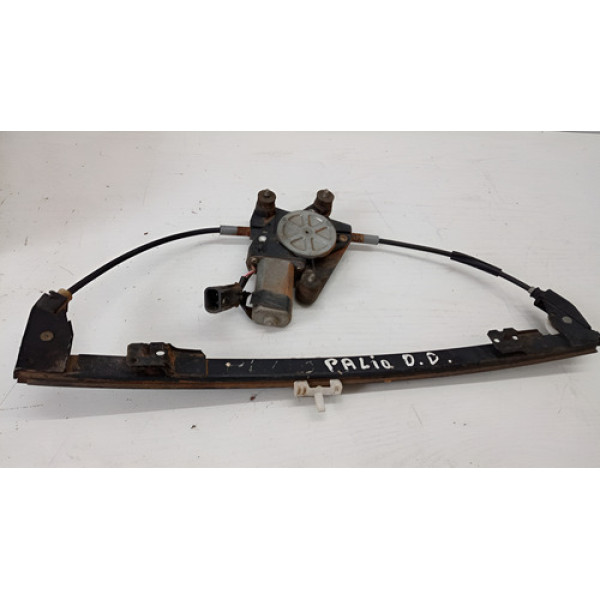Maquina Vidro Dianteiro Direito Fiat Palio 2008 Original